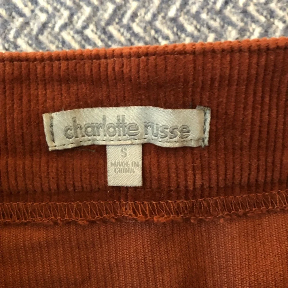 Brown Corduroy Skirt - Picture 5 of 7